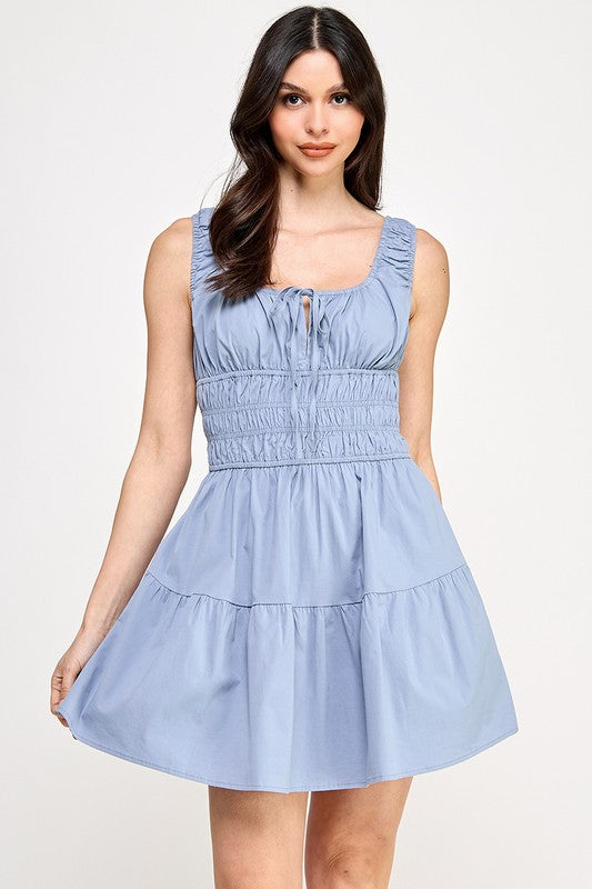 Julissa Dress in Blue