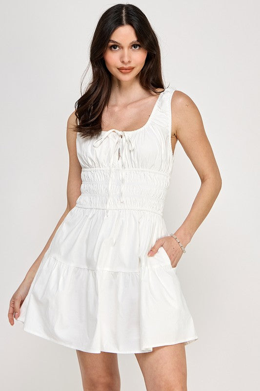 Julissa Dress in White