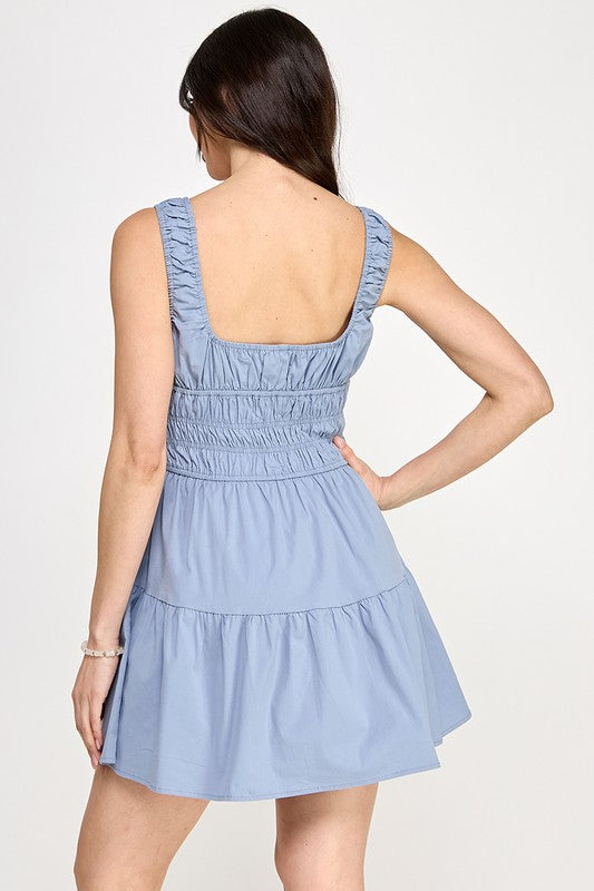 Julissa Dress in Blue