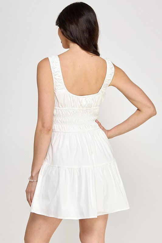 Julissa Dress in White