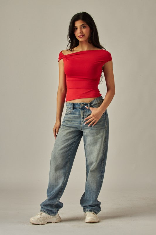 Kayla Top in Red
