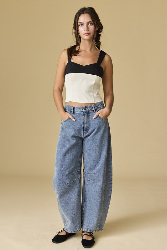 Nora Barrel Jeans